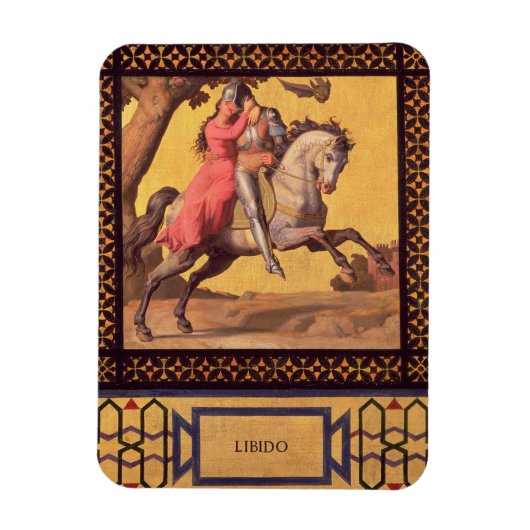 善と悪： Libido, 1832 (89709詳細) (油) マグネット (縦)