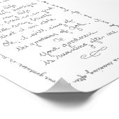 善なる神のプリント ポスター (角)