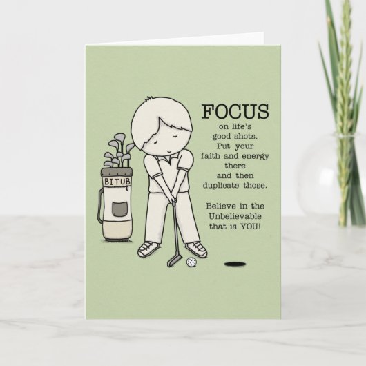 善に焦点を合わせる シーズンカード (正面)