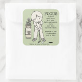 善に焦点を合わせる スクエアシール (バッグ)