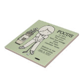 善に焦点を合わせる タイル (側面)