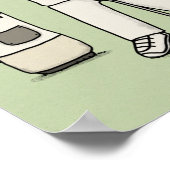 善に焦点を合わせる ポスター (角)