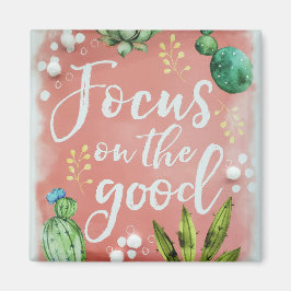 善に焦点を合わせる マグネット