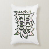 善に焦点を合わせる！感動的図解入りの、写真付きの引用文 アクセントクッション (正面(垂直))