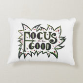 善に焦点を合わせる！感動的図解入りの、写真付きの引用文 アクセントクッション (裏面)