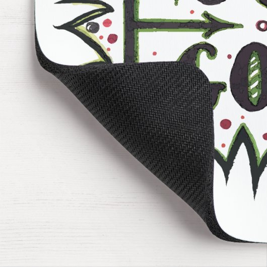 善に焦点を合わせる!感動的図解入りの、写真付きの引用文 マウスパッド (コーナー)