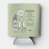 善に焦点を合わせる 缶クーラー (正面)