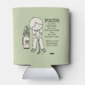 善に焦点を合わせる 缶クーラー (裏面)