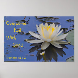 善のユリで悪を克服する ポスター