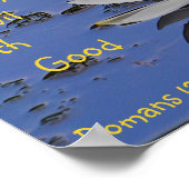 善のユリで悪を克服する ポスター (角)