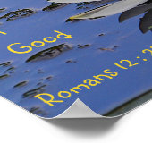 善のユリで悪を克服する ポスター (角)