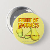 善の実 缶バッジ (正面&裏面)