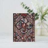 善の表を描いた窓 ポストカード (スタンド正面)