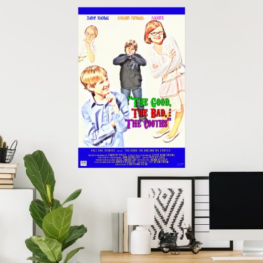 善も悪も料理も ポスター (ホームオフィス)