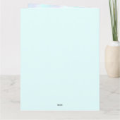 「善を求めて読い!」 ブックの恋人誕生日 カード (裏面)