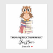 「善を求めて読い!」 本好き シール (シート)