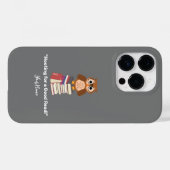 「善を求めて読い!」 本好き Case-Mate iPhoneケース (裏面 (横))