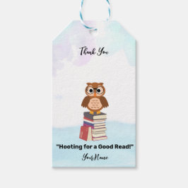 「善を求めて読い!」 本好感謝していき ギフトタグ