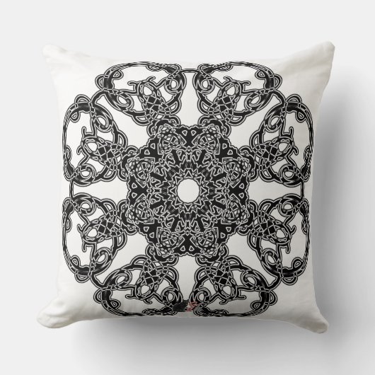 善オクタ記号 クッション (正面)