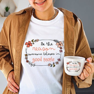 善人の理信じ由である Tシャツ
