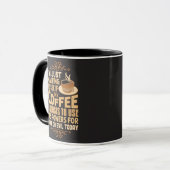 善悪のコーヒーの力おもしろグッズ マグカップ (正面左)