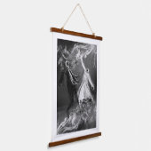 善悪の舞 吊り下げ型タペストリー (傾斜あり)