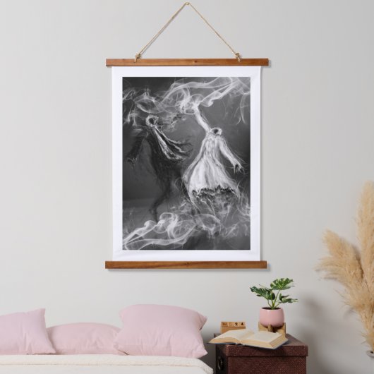 善悪の舞 吊り下げ型タペストリー (寝室)