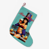 善意のバーメイドThunder_Cove スモールクリスマスストッキング (正面 (吊り時))