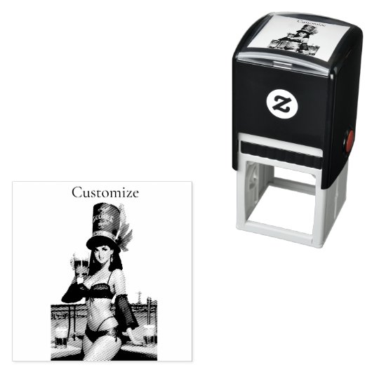 善意のバーメイドThunder_Cove セルフインキングスタンプ (インサイチュ)