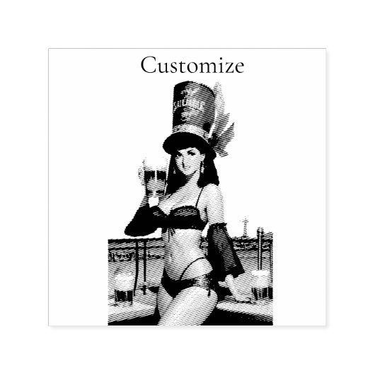 善意のバーメイドThunder_Cove セルフインキングスタンプ (デザイン)