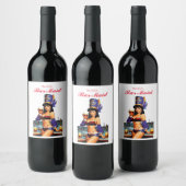 善意のバーメイドThunder_Cove ワインラベル (ボトル)