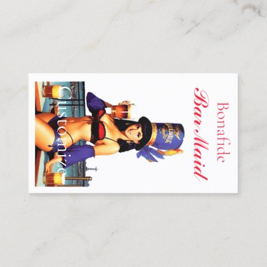 善意のバーメイドThunder_Cove 名刺 (裏面)