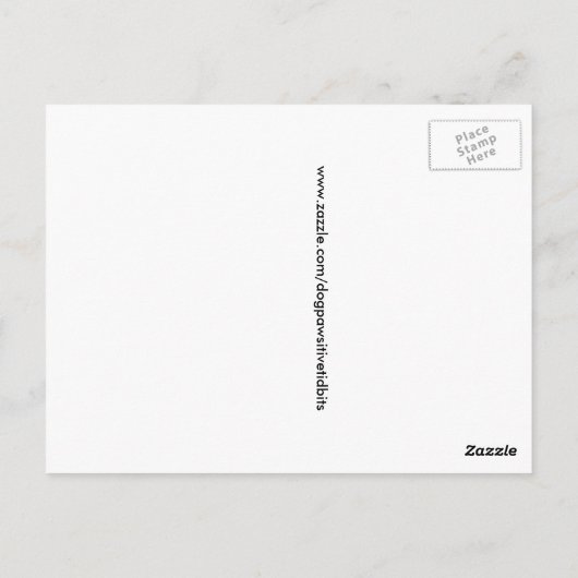 善意の犬 ポストカード (裏面)