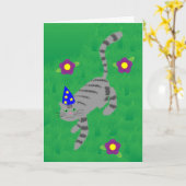 善意者の誕生日を取る カード (黄色い花)