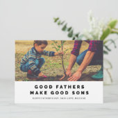 善意者は善意者の父の日札を作る カード (スタンド正面)