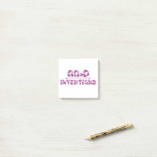 善意 ポストイット (デスク上)