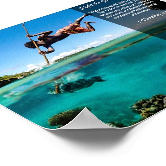 善戦に立ち向かう ポスター (角)