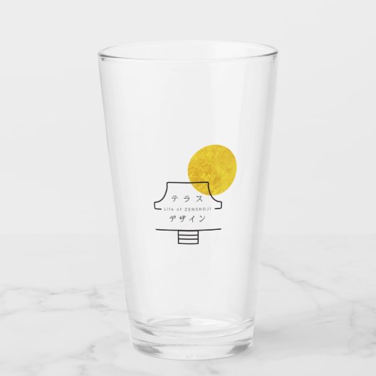 善照寺の タンブラーグラス (正面)