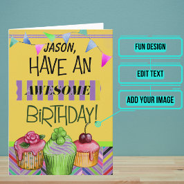 善素晴らし人の感傷的誕生日 カード