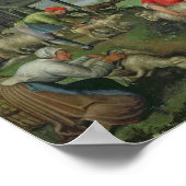 善羊飼いの寓話， c.1580-90 ポスター (角)