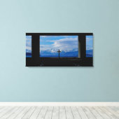 善羊飼いの教会 キャンバスプリント (インサイチュ (ウッドフロア))