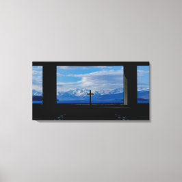 善羊飼いの教会 キャンバスプリント