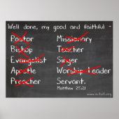 善良で忠実な使用人のポスター ポスター (正面)