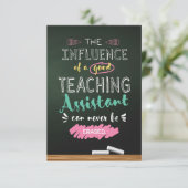 善良な助手の教え影響 サンキューカード (スタンド正面)