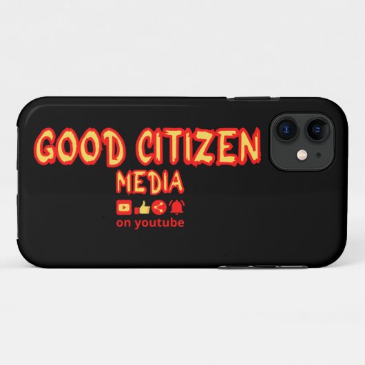 善良な市民メディア市場 Case-Mate iPhoneケース (裏面(横))