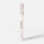 善行する良いエレガントフローラスタイリッシュハート愛 iPhoneケース (右側面)