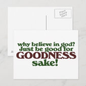 善行に値する ポストカード (正面/裏面)