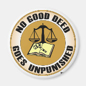 善行は罰せられぬ マグネット (正面)