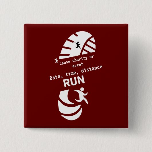 善走因の施設またはイベントプロモーション 缶バッジ (正面)