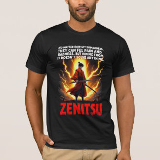 善逸インスパイア アニメTシャツ Tシャツ